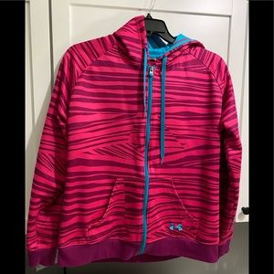 Women’s under armor zip up hoodie